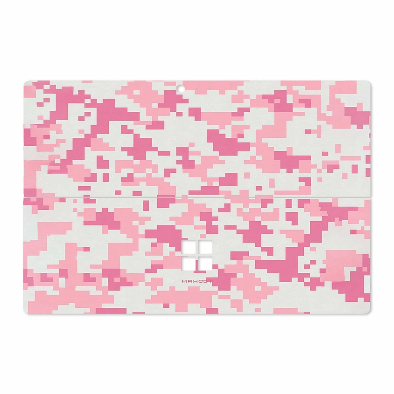 برچسب پوششی ماهوت مدل Army-Pink-pixel مناسب برای تبلت مایکروسافت Surface Pro 4 2015