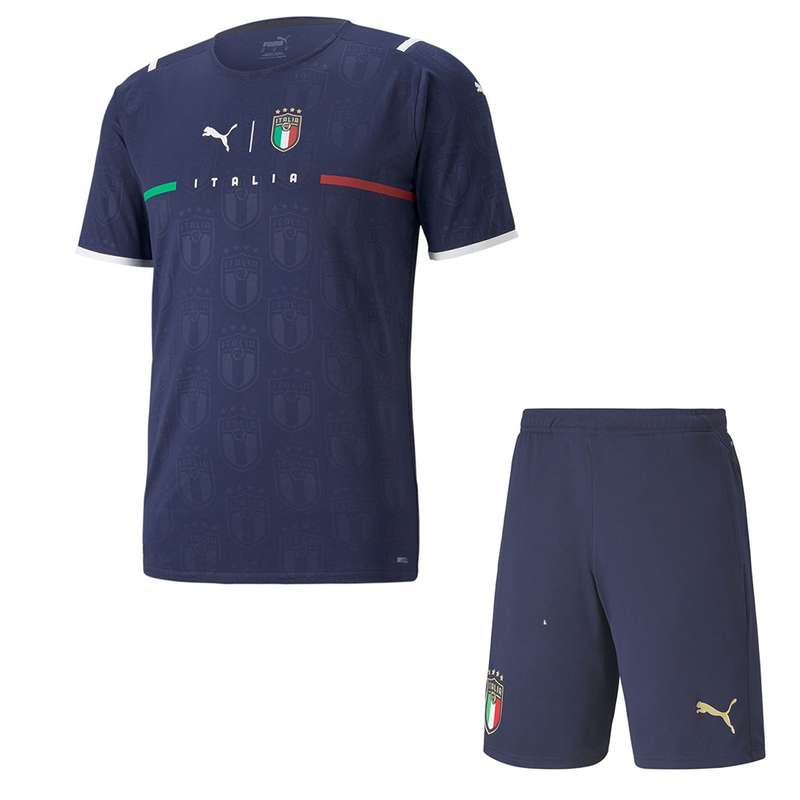 ست تی شرت و شلوارک ورزشی مردانه مدل ایتالیا Euro2020 GK