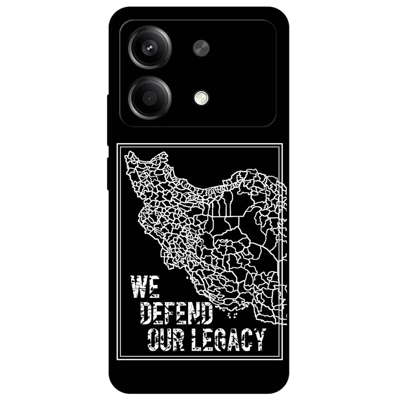 کاور مگافون طرح ایران مدل 1886 مناسب برای گوشی موبایل شیائومی Redmi Note 13R Pro  