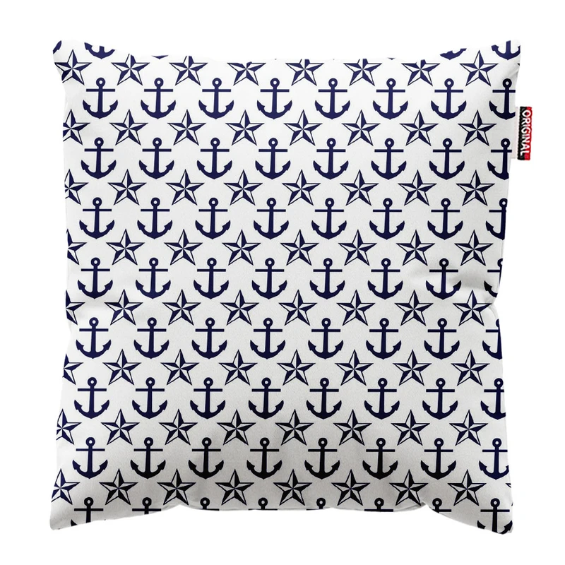  کوسن پاد آفرین طرح لنگر کد 1371 سایز 30*30 سانتی متر