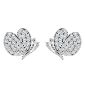 گوشواره نقره زنانه اقلیمه مدل EN1942