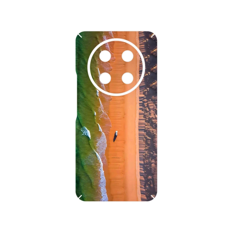 برچسب پوششی ماهوت مدل Beach and Green Sea مناسب برای گوشی موبایل آنر X9c