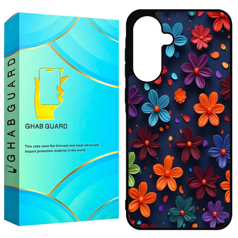 کاور قاب گارد طرح گل گلی مدل GA36 مناسب برای گوشی موبایل سامسونگ Galaxy A36