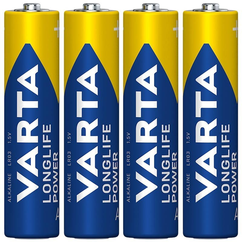 باتری نیم قلمی وارتا مدل LONG LIFE POWER بسته 10 عددی