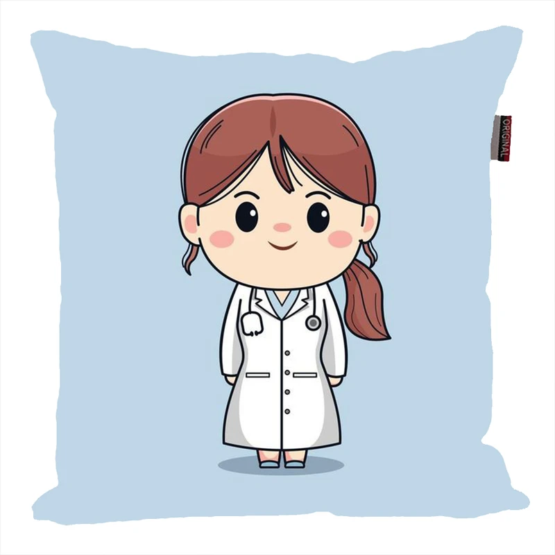 کوسن ناریکو طرح روز پزشک مبارک کد ab038