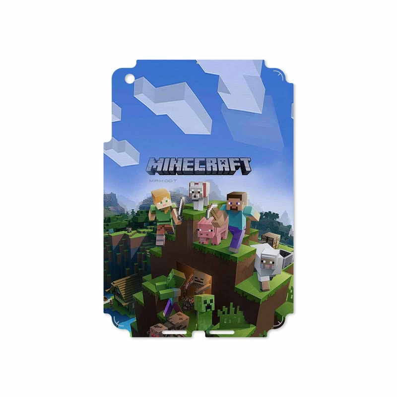 برچسب پوششی ماهوت مدل Minecraft-Game مناسب برای تبلت اپل iPad mini 2012 A1455