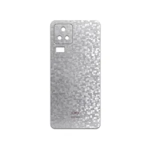 MAHOOT Silver-Silicon Cover Sticker for Xiaomi Poco F4 5G