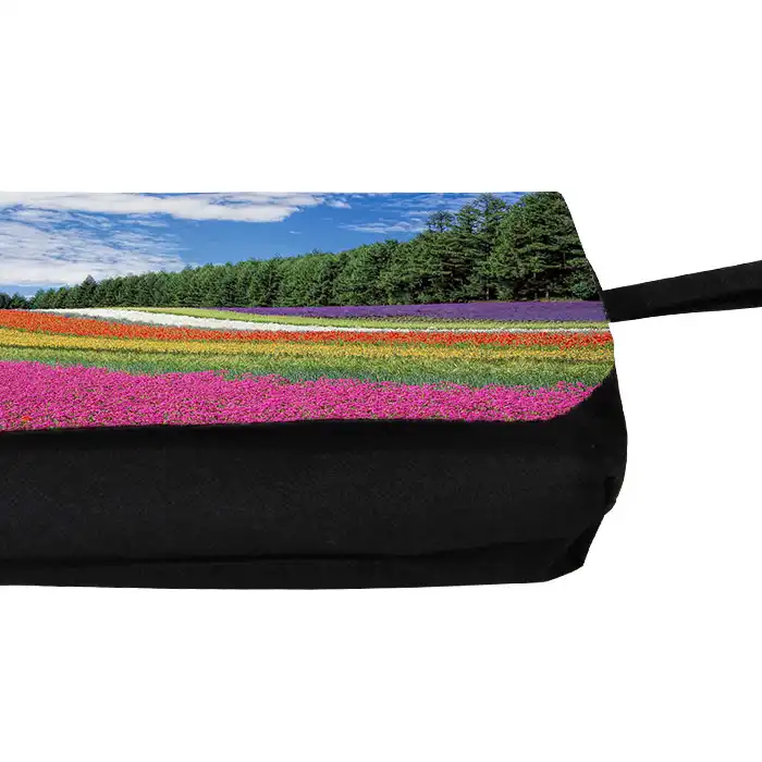 جامدادی مدل دوزیپ طرح دشت گل و جنگل کد NI1278