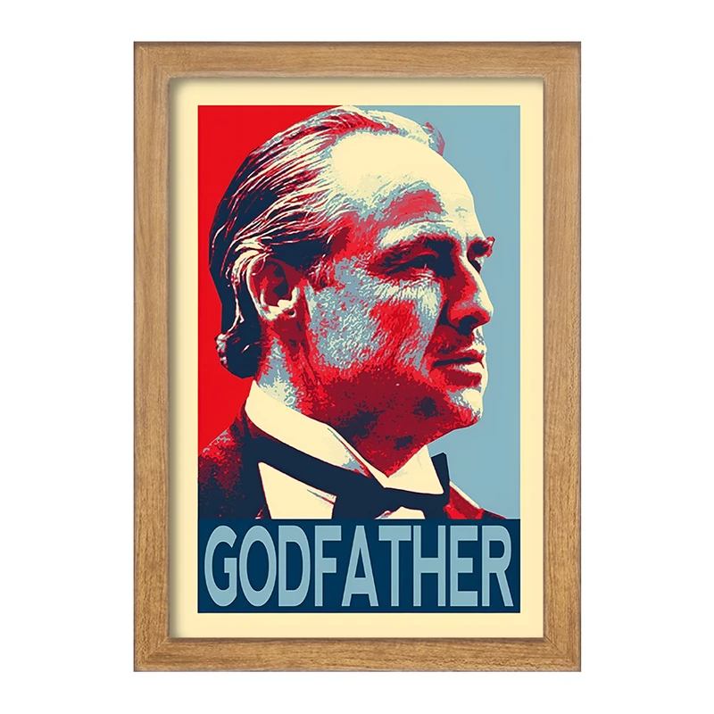 تابلو خندالو مدل پدر خوانده (The God Father) کد F6486