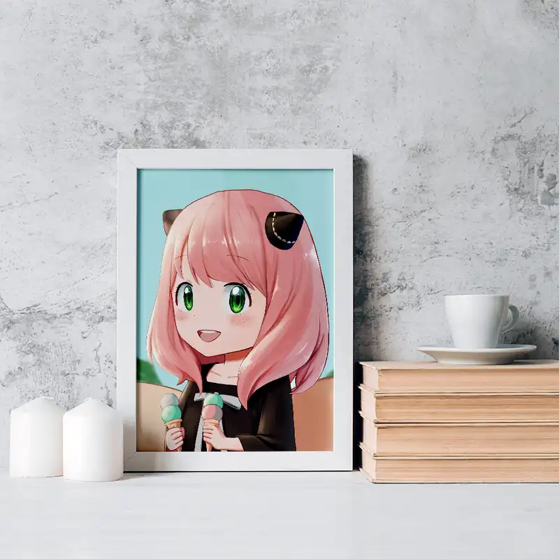 تابلو خندالو مدل آنیا فورجر انیمه اسپای ایکس فمیلی کد 15586