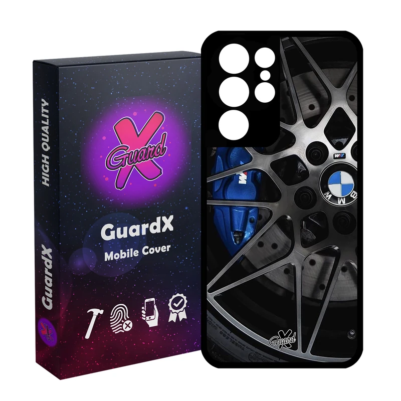 کاور گارد ایکس طرح BMW مدل Glass10437 مناسب برای گوشی موبایل سامسونگ Galaxy S21 Ultra