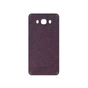 MAHOOT Purple-Leather Cover Sticker for Samsung Galaxy J7 2016