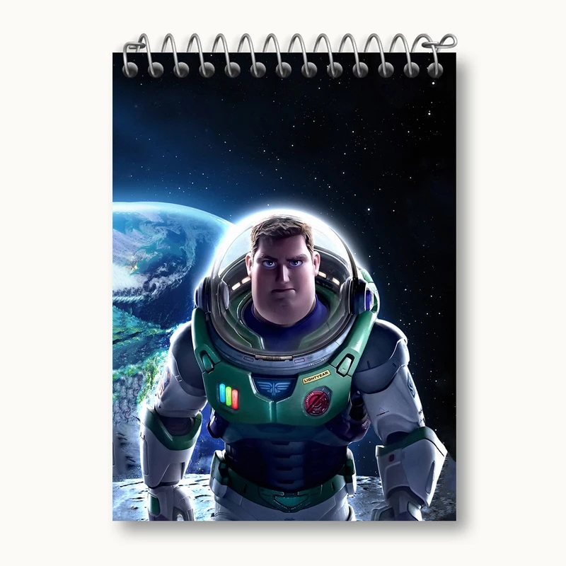 دفتر یادداشت 50 برگ خندالو مدل انیمیشن باز لایتیر کد 26319