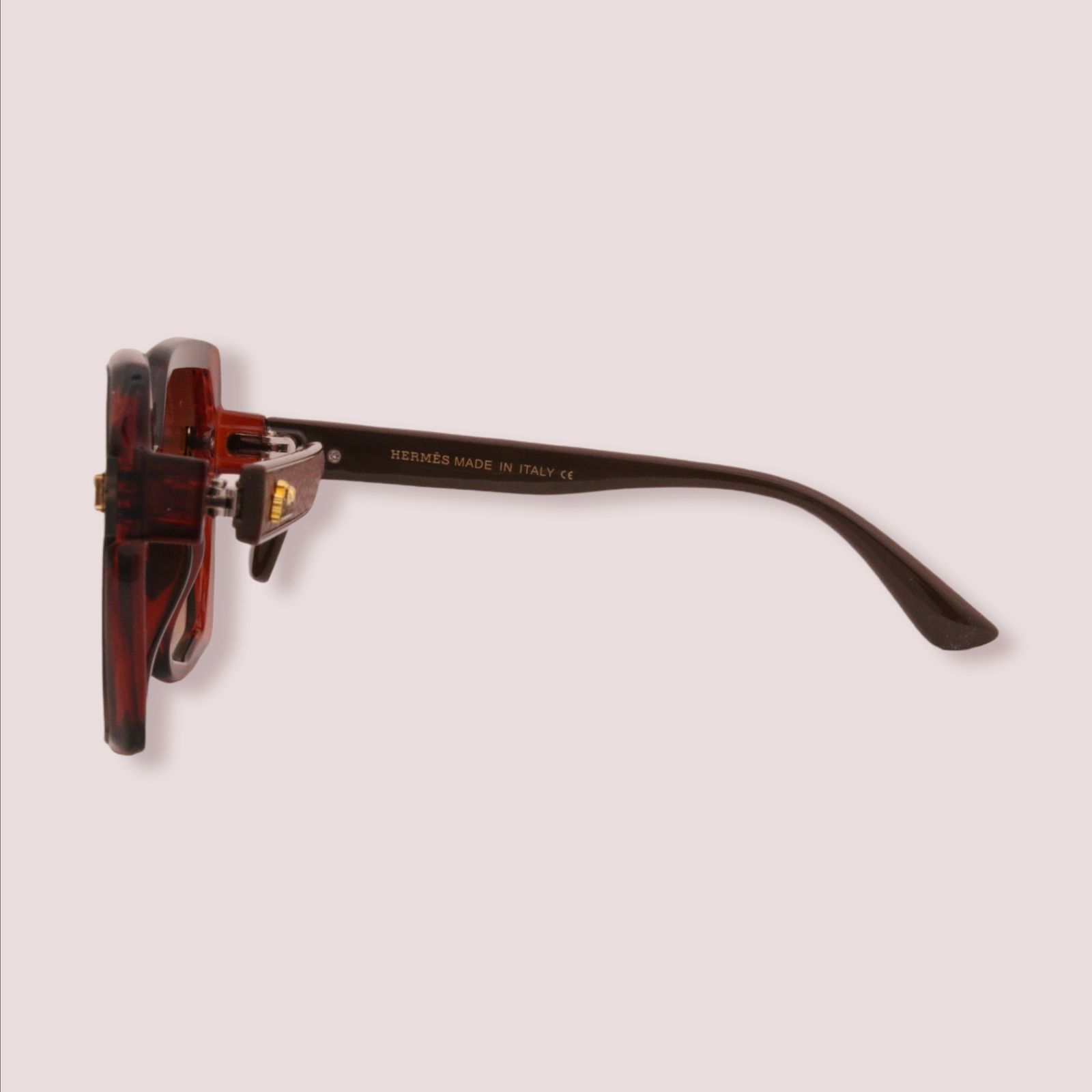 عینک آفتابی هرمس مدل 9056BNL Leather Edition -  - 3