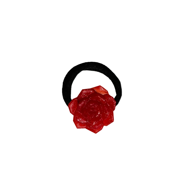 کش مو زنانه مدل دلینا طرح رز کد 008