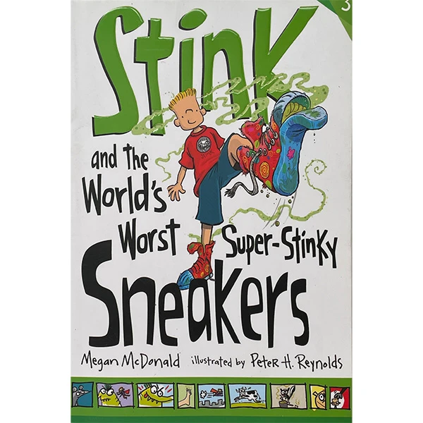 کتاب 3 stink اثر megan mcdonald انتشارات معیار علم