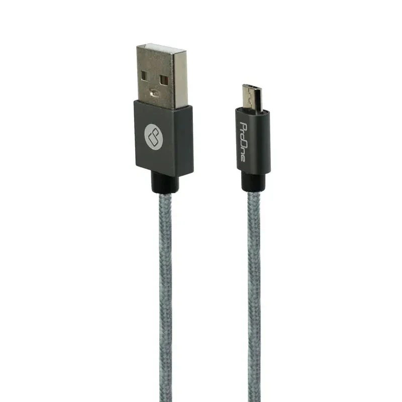 کابل تبدیل USB به microUSB پرووان مدل PCC195 طول 2 متر