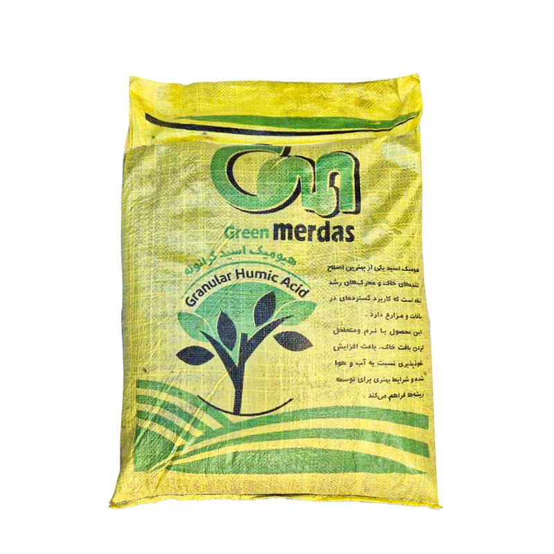کود هیومیک اسید گرانول مدل Green merdas وزن 25 کیلوگرم