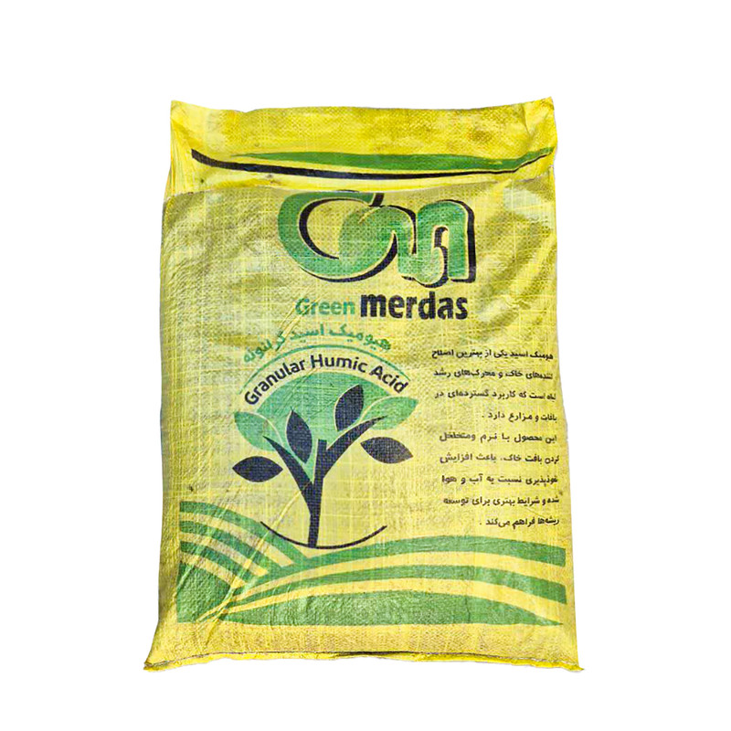 کود هیومیک اسید گرانول مدل Green merdas وزن 25 کیلوگرم