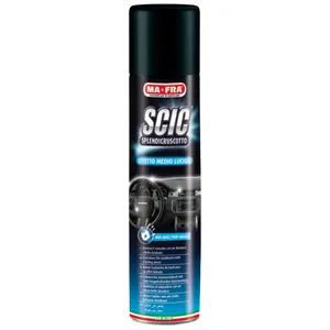 افشانه واکس داشبورد خودرو مفرا مدل S-Blue حجم 600 میلی لیتر