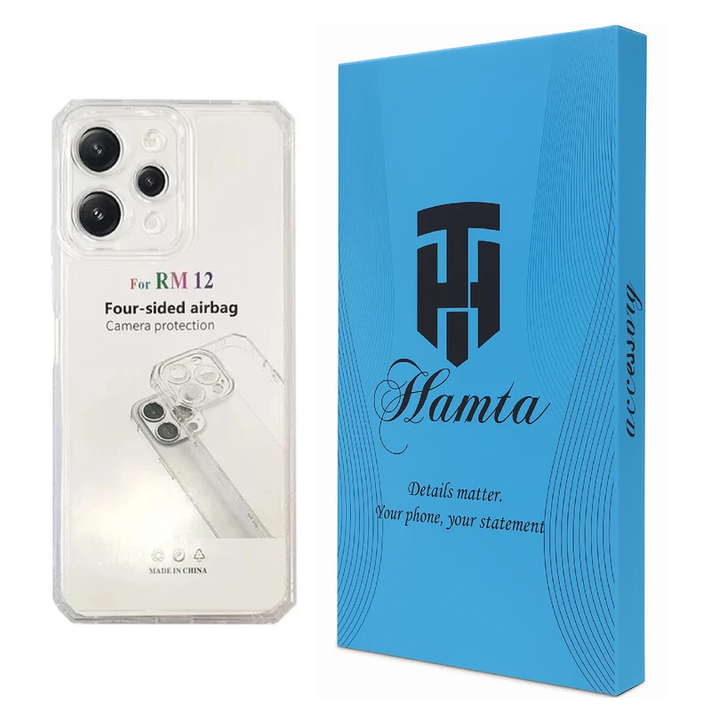 کاور همتا مدل بی رنگ مناسب برای گوشی موبایل شیائومی Redmi 12 4G