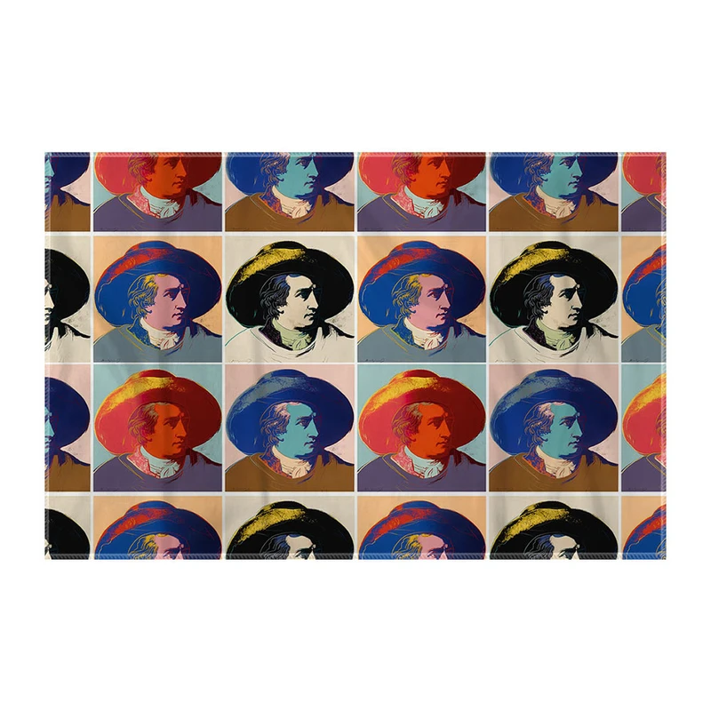 کاغذ کادو ترمه طراحان ایده مدل گوته از وارهول کد art0835 سایز 57x37 سانتی متر