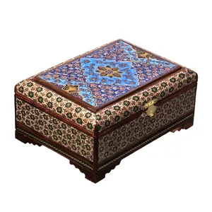 جعبه جواهرات خاتم کاری کد 3-70198