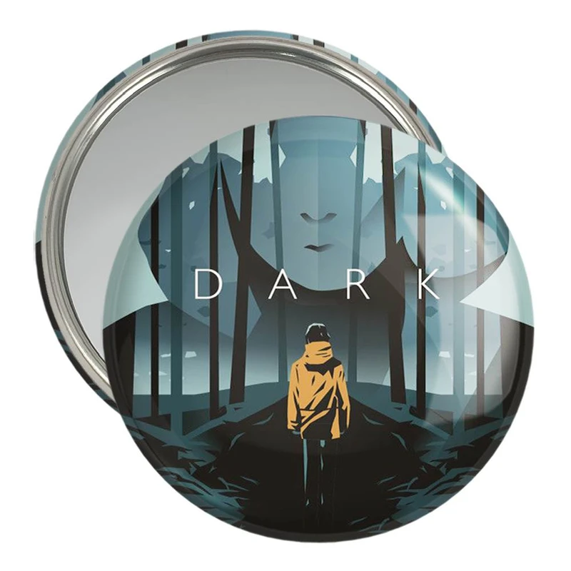 آینه جیبی خندالو مدل سریال دارک Dark  کد 10177