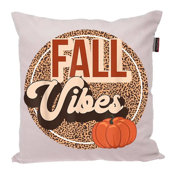 کوسن پاد آفرین مدل وایب پاییزی طرح کدوتنبل کد PK30235