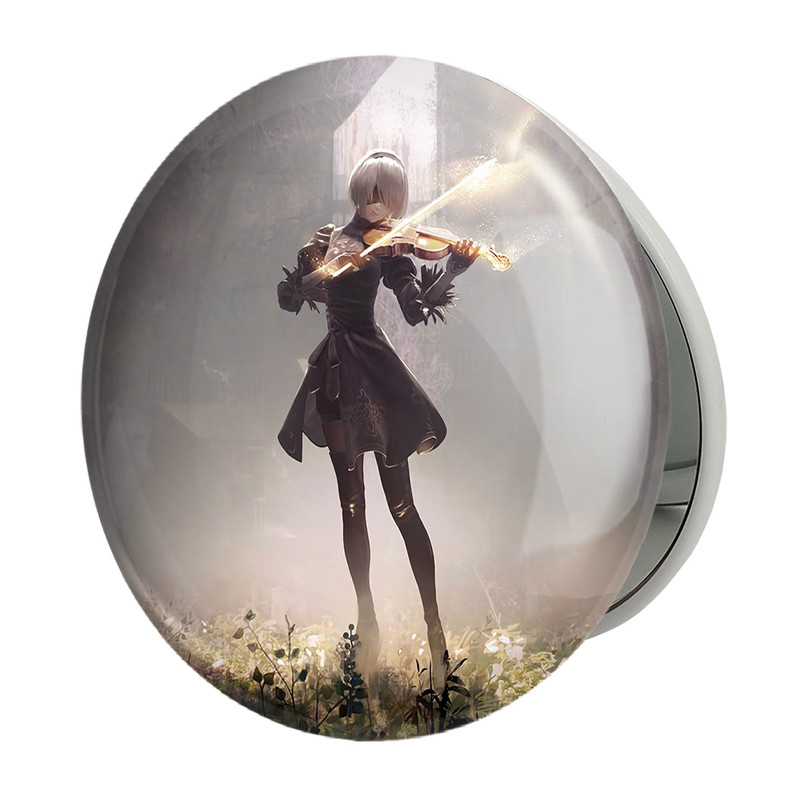 آینه جیبی خندالو طرح انیمه نیر اتوماتا Nier Automata ver 1.1a مدل تاشو کد 27468 آینه جیبی خندالو طرح انیمه نیر اتوماتا Nier Automata ver 1.1a مدل تاشو کد 27468