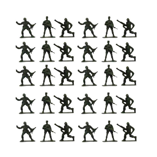 فیگور سرباز مدل Military figure مجموعه ی 30 عددی