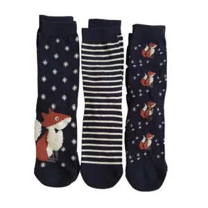 جوراب دخترانه جینا بنوتی مدل G17 مجموعه 3 عددی