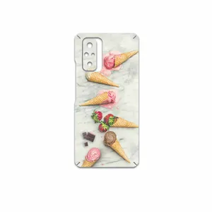 MAHOOT Funnel-ice-cream Cover Sticker for Xiaomi Redmi Note 10 Pro Max