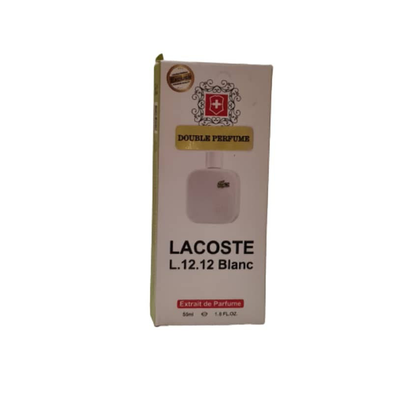 عطر جیبی مردانه سوئیس آرمی مدل Lacoste L.12.12 Blanc حجم 55 میلی لیتر عطر جیبی مردانه سوئیس آرمی مدل Lacoste L.12.12 Blanc حجم 55 میلی لیتر