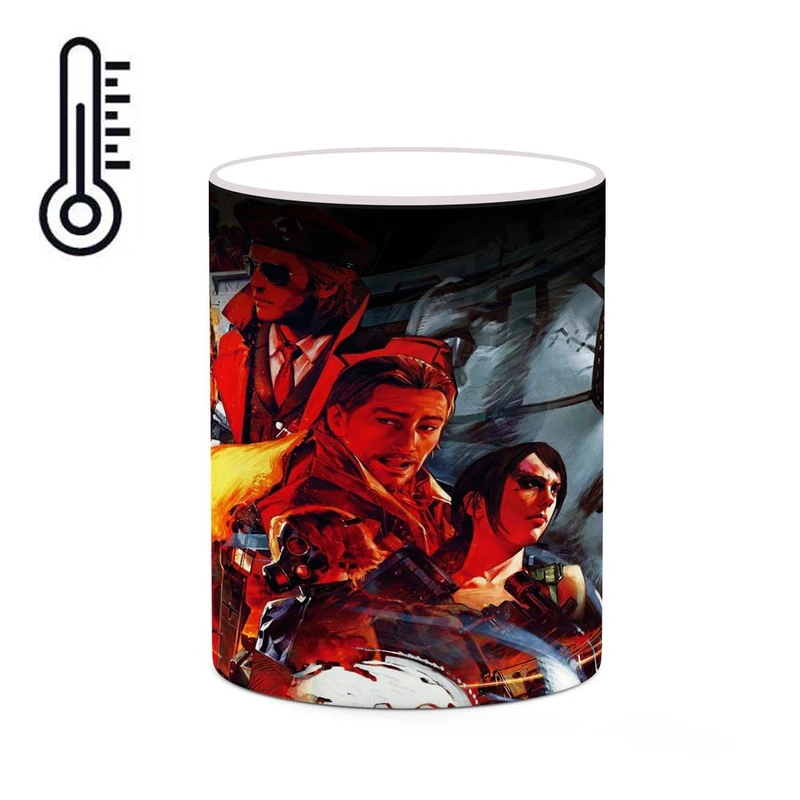 ماگ حرارتی کاکتی مدل بازی Metal Gear Solid Vː The Phantom Pain کد mgh29470