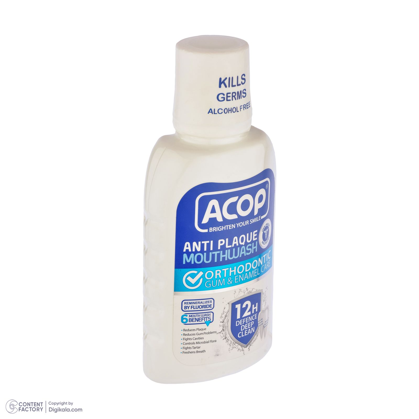 دهان شویه آکوپ مدل Anti Plaque حجم 300 میلی لیتر -  - 2