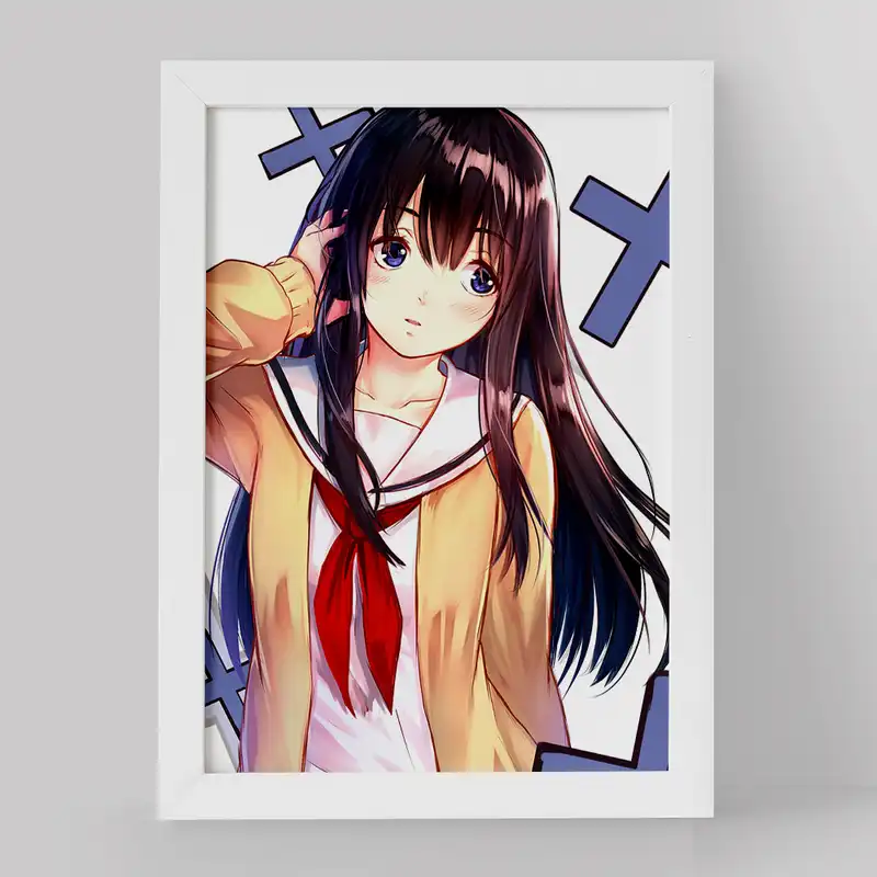 تابلو خندالو مدل نائوکو انیمه سایلنت ویس کد 15815