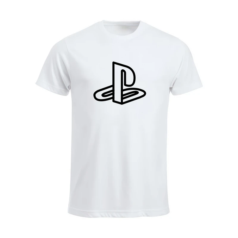 تی شرت آستین کوتاه مردانه مدل پلی استیشن کد 2