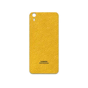 MAHOOT Mustard-Leather Cover Sticker for HTC Desire Eye