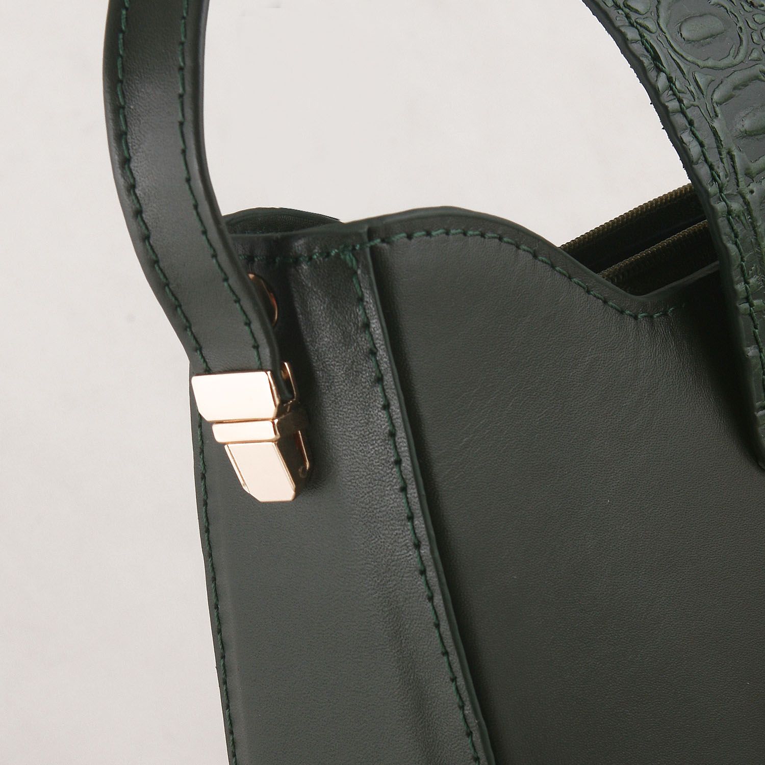 کیف دوشی زنانه چرم یلسان مدل راشا کد GAN-104-sbz - - 7