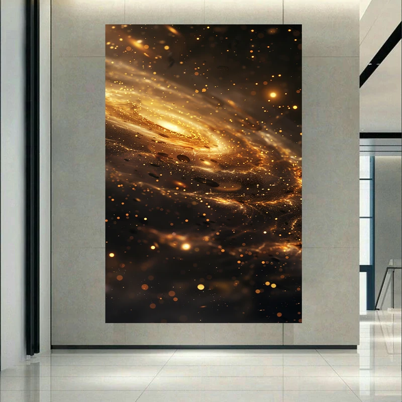 پوستر پارچه ای طرح مخمل  نمای نزدیک کهکشان کد AR3062214