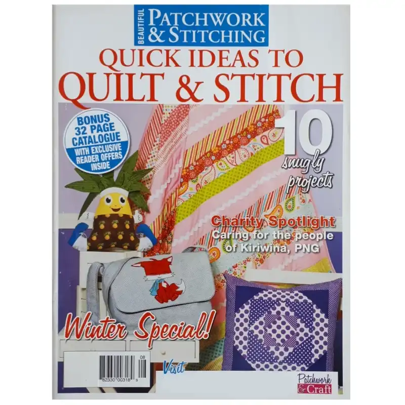 مجله Quick Ideas to Quilt and Stitch جولاي 2020