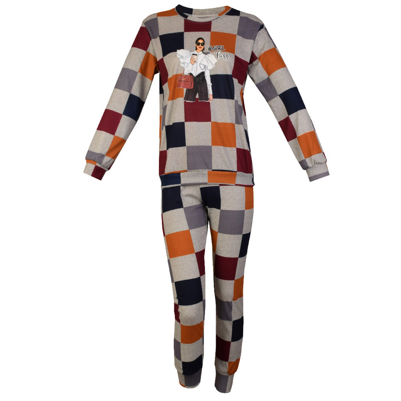 ست تی شرت و شلوار زنانه مدل chh3