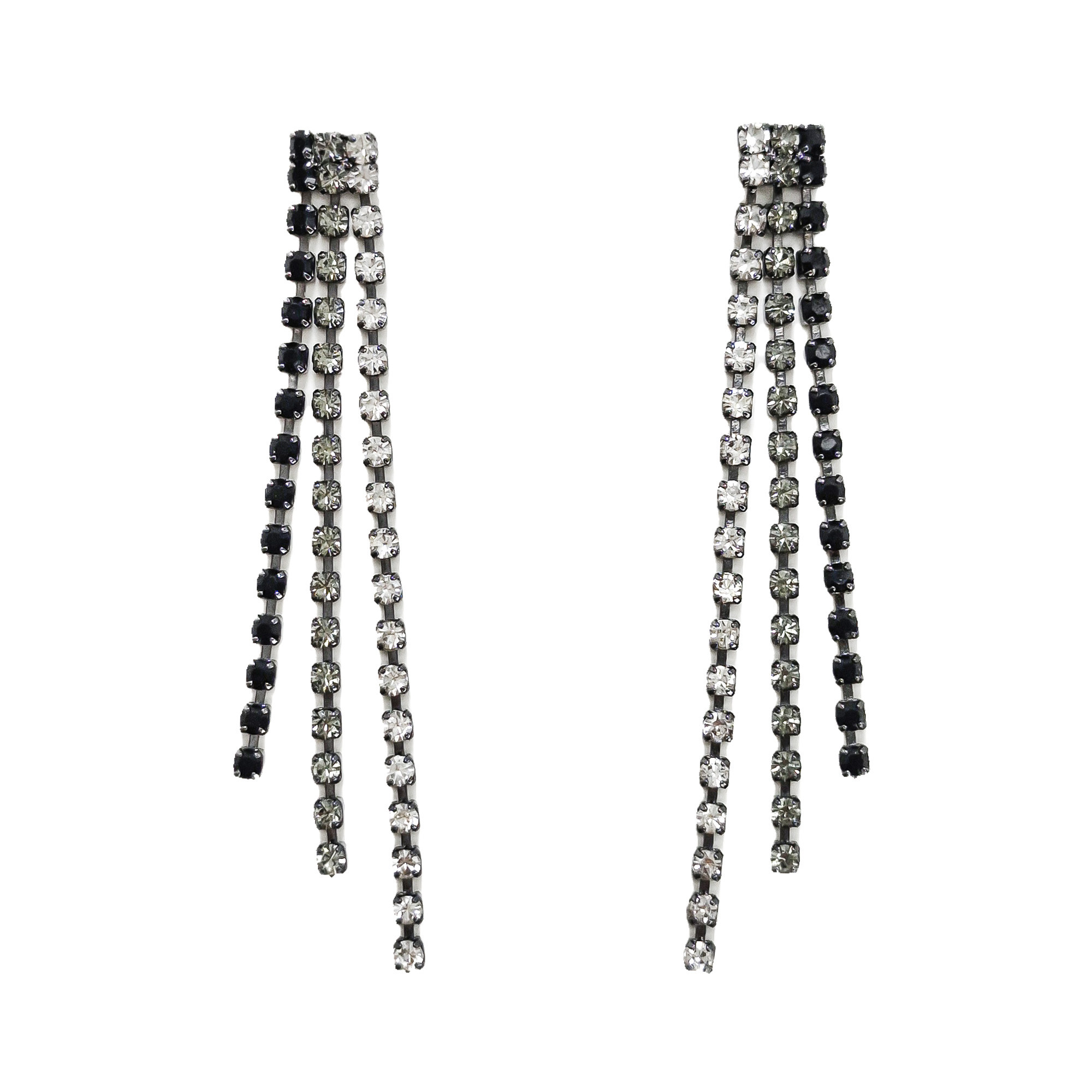 گوشواره زنانه مدل AC151 نگین دار گوشواره زنانه مدل AC151 نگین دار