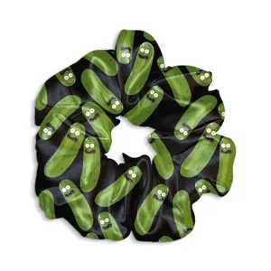 کش مو زنانه مدل اسکرانچی طرح ریک و مورتی SCH0154 Rick and Morty