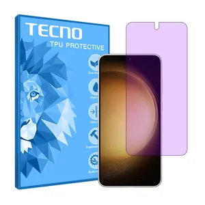 Tecno purple HyPRL anti-radiation screen protector suitable for Samsung Galaxy S23 Plus mobile phone