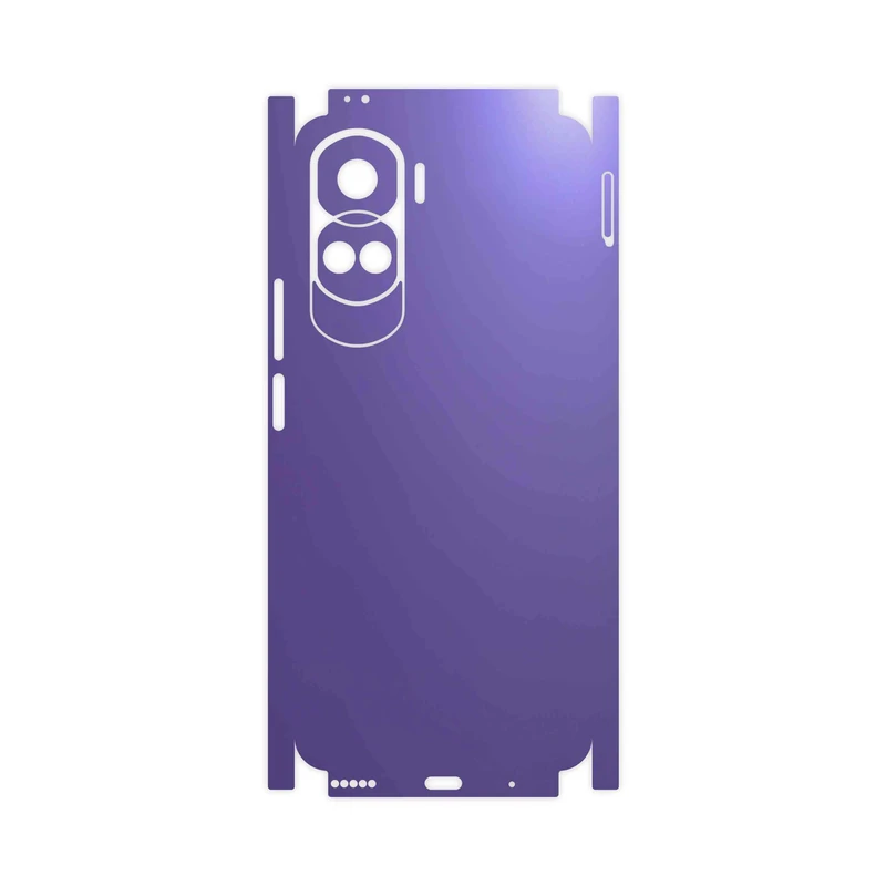 برچسب پوششی ماهوت مدل Matte-BlueBerry-FullSkin مناسب برای گوشی موبایل آنر 90 Lite
