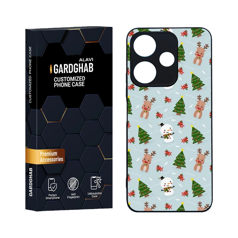 کاور گارد قاب علوی مدل دورژله ای فانتزی مناسب برای گوشی موبایل شیائومی Poco M6 4G