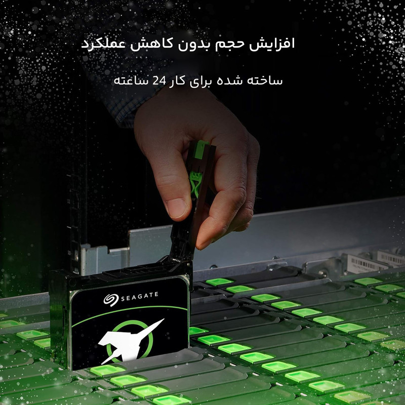 هارددیسک اینترنال سیگیت مدل ST16000NM000J Enterprise ظرفیت 16 ترابایت