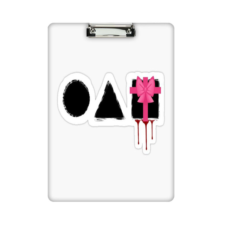 تخته شاسی مدل Squid Game کد 2195 سایز A4